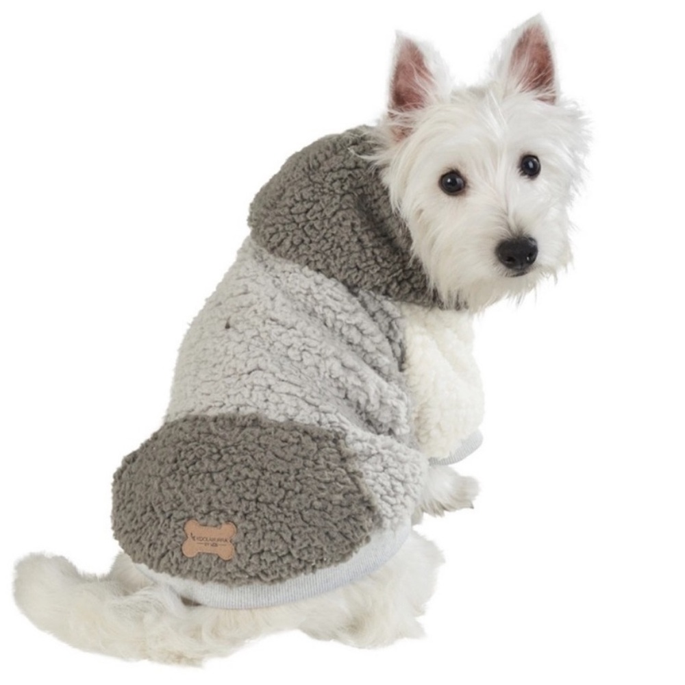 Kookaburra by Ugg Wild Dove Theo Sherpa Pet Hoodie Medium